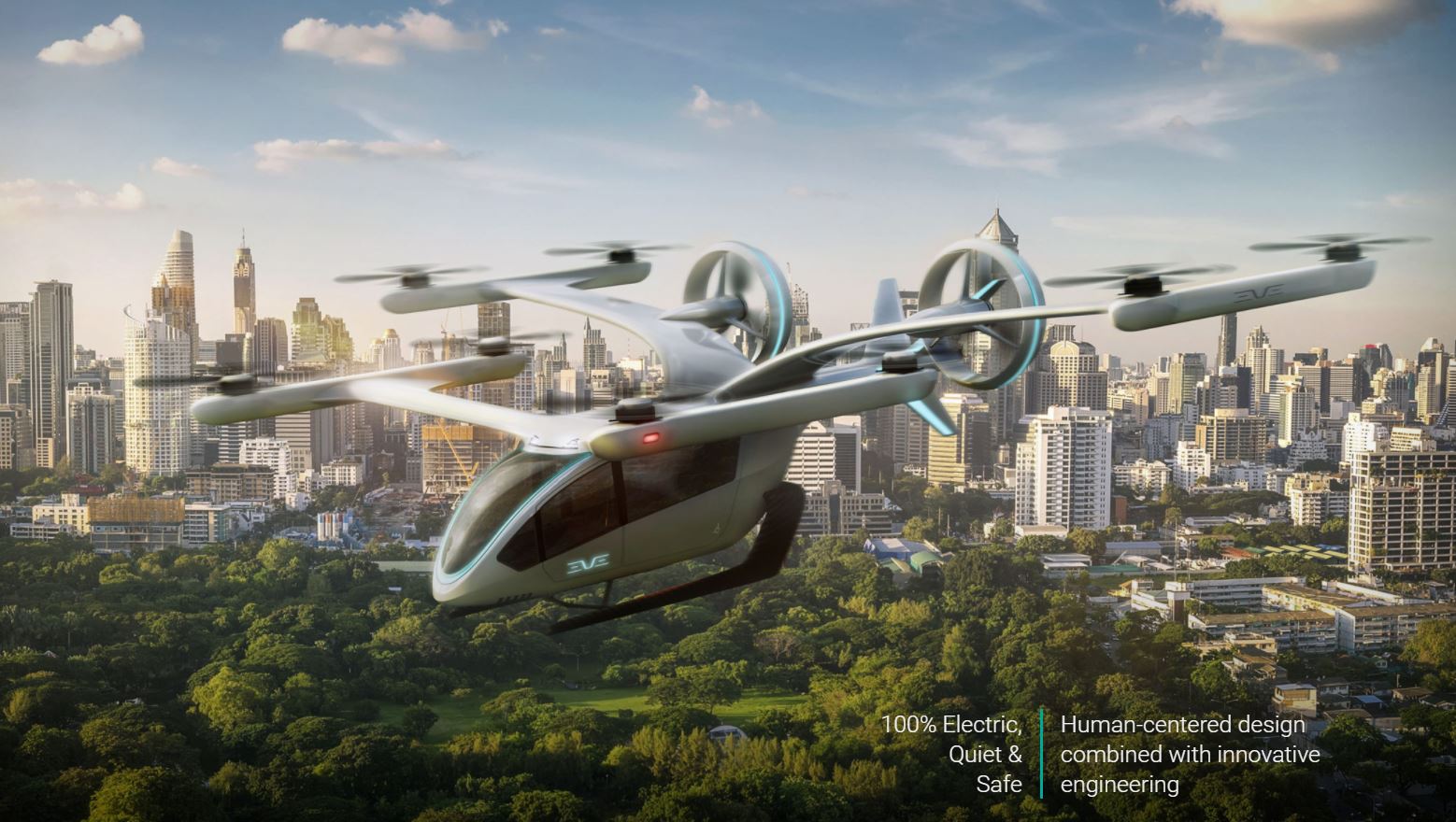 Єва виграє замовлення в Бразилії на 100 літаків з вертикальним