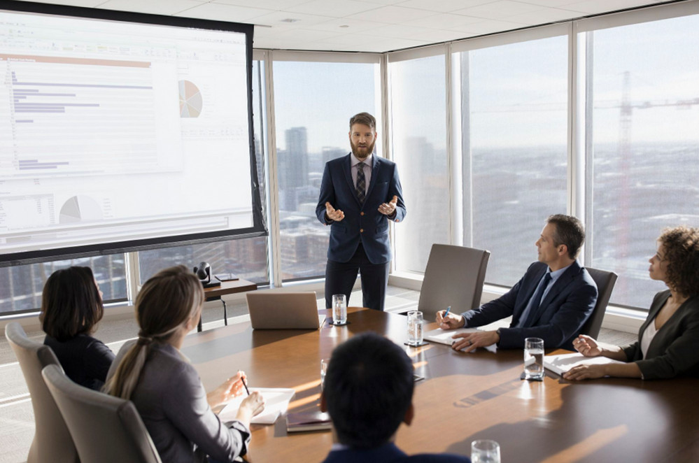 презентація в офісі