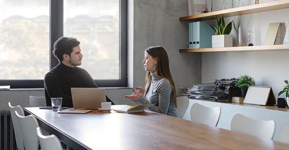 бесіда з босом компанії