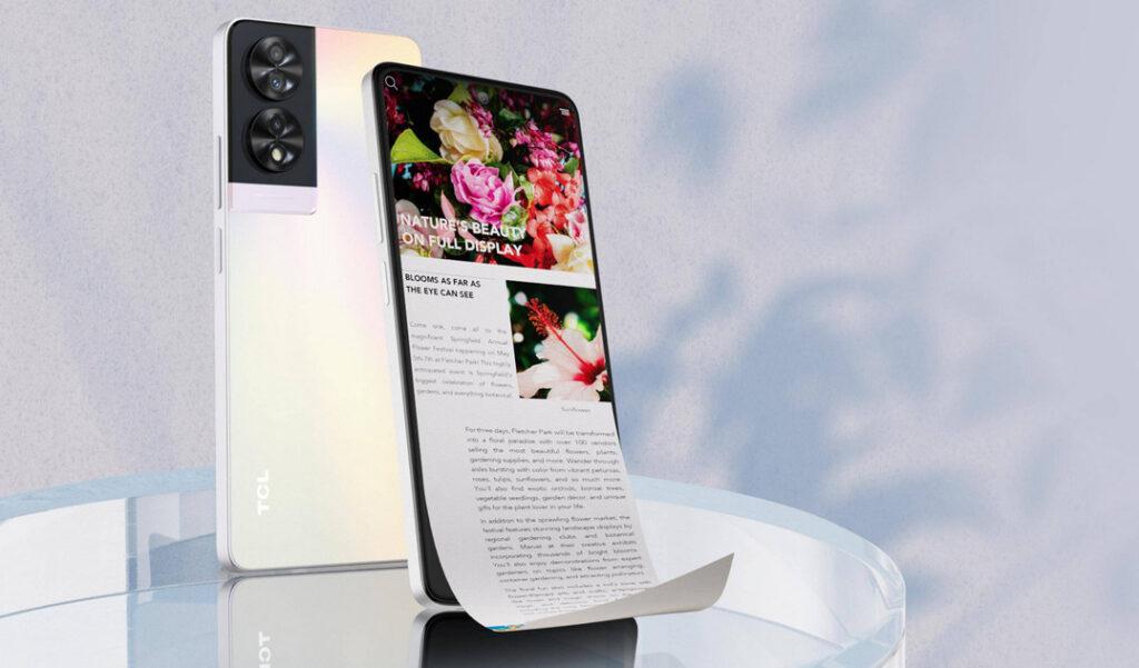 TCL представляє Nxtpaper – смартфон для комфортного читання
