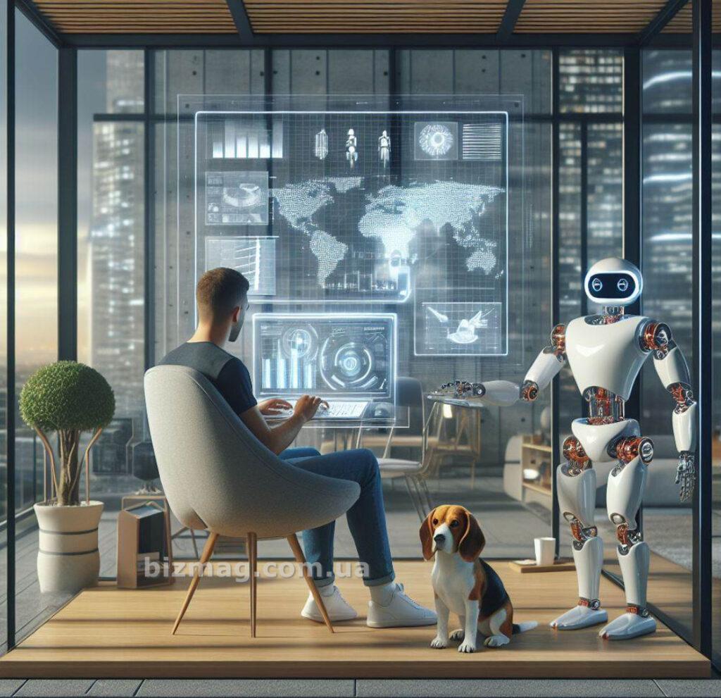 Розробник програмного забезпечення при роботі -bizmag-com-ua